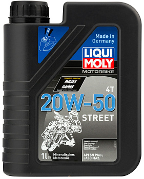 Liqui Moly Motorbike 4T Street 20W-50, 1л