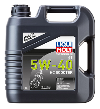 Liqui Moly Motorbike 4T HC Scooter 5W-40, 4л