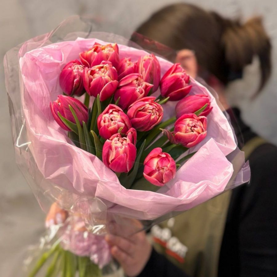 Тюльпаны пионовидные 15 шт.