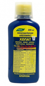 Микроудобрение аквамикс хелат 200 мл.