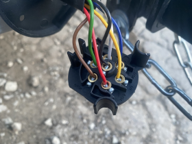 Инспекция Проводки В Зоне Арки Заднего Колеса на Автомобиле Варшавское шоссе 170Бс7