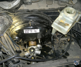 Очистка Воздушного Фильтра Вакуумного Усилителя на Автомобиле Варшавское шоссе 170Бс7