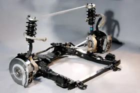 Замена Задней Правой Пружины Подвески на Автомобиле Варшавское шоссе 170Бс7