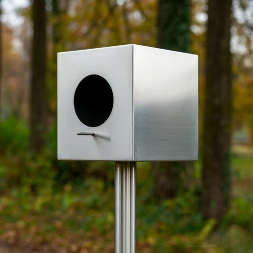 Домик для птиц из металла Куб-2