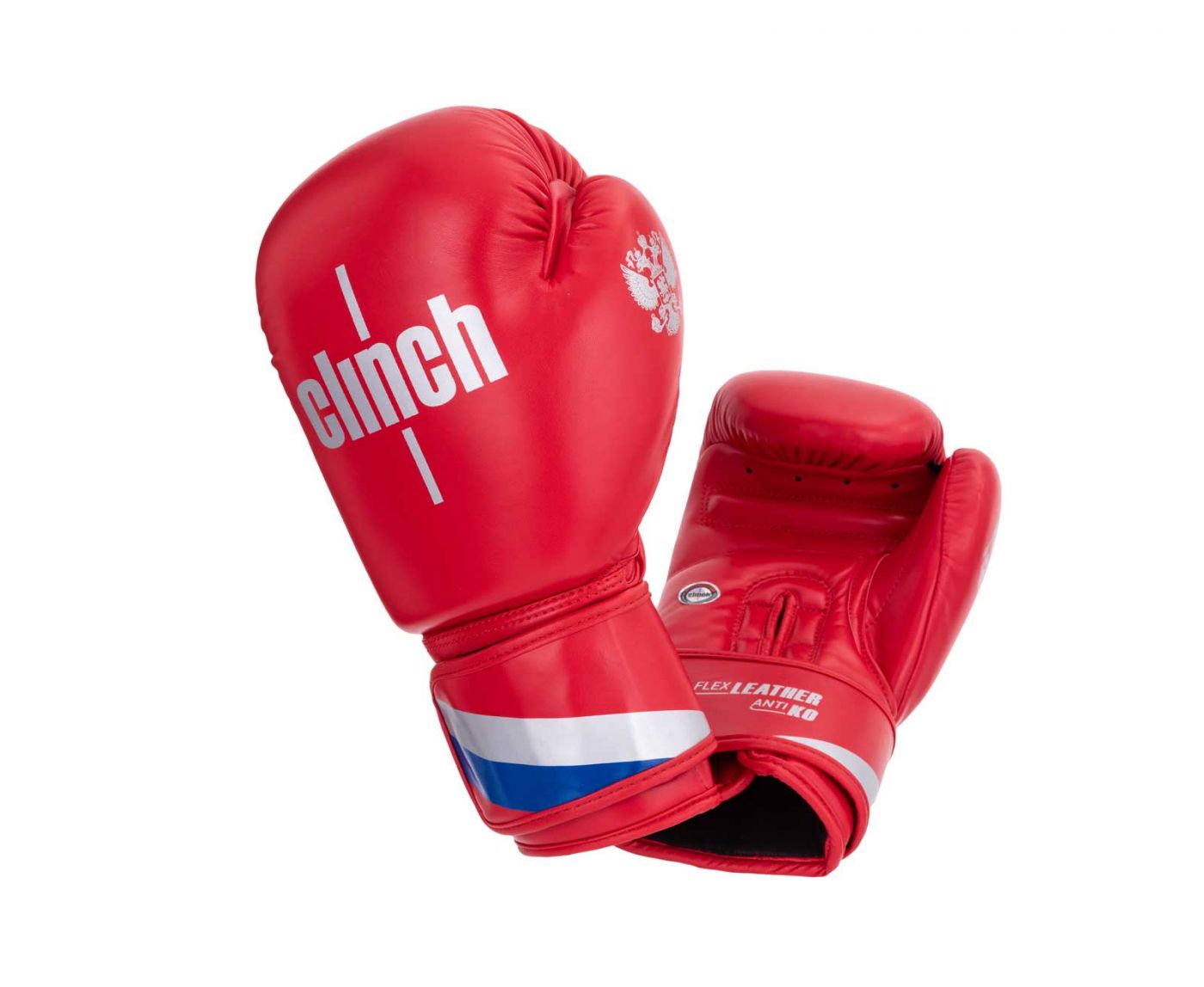Перчатки боксерские Clinch Olimp красные, 10 унц., артикул C111