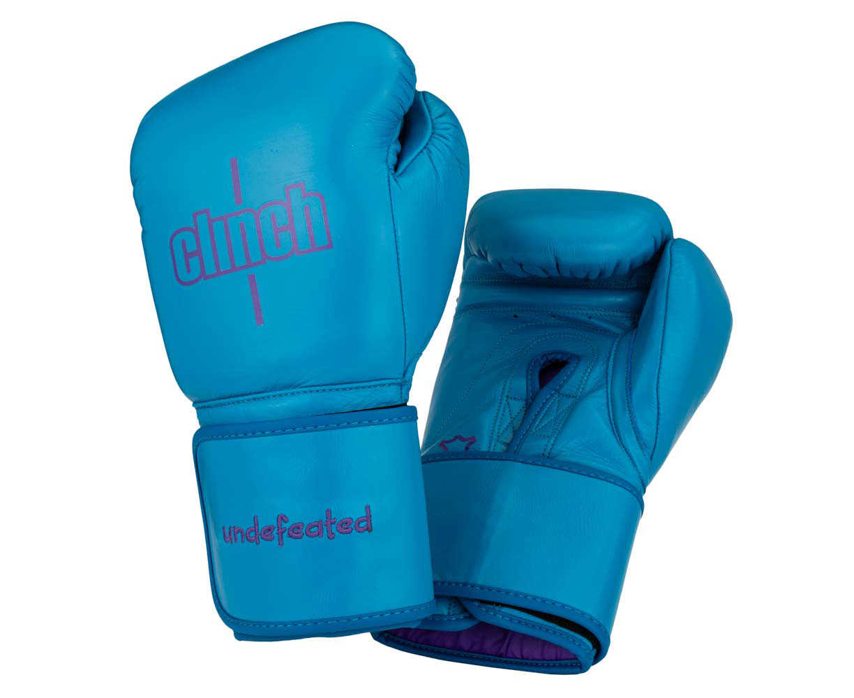 Перчатки боксерские Clinch Undefeated светло-синие, 14 унц., артикул C161