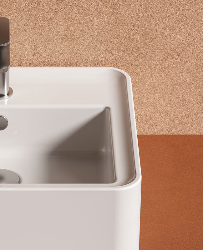 Прямоугольная раковина Artceram Rodolfo ROL006 120x45 см ФОТО