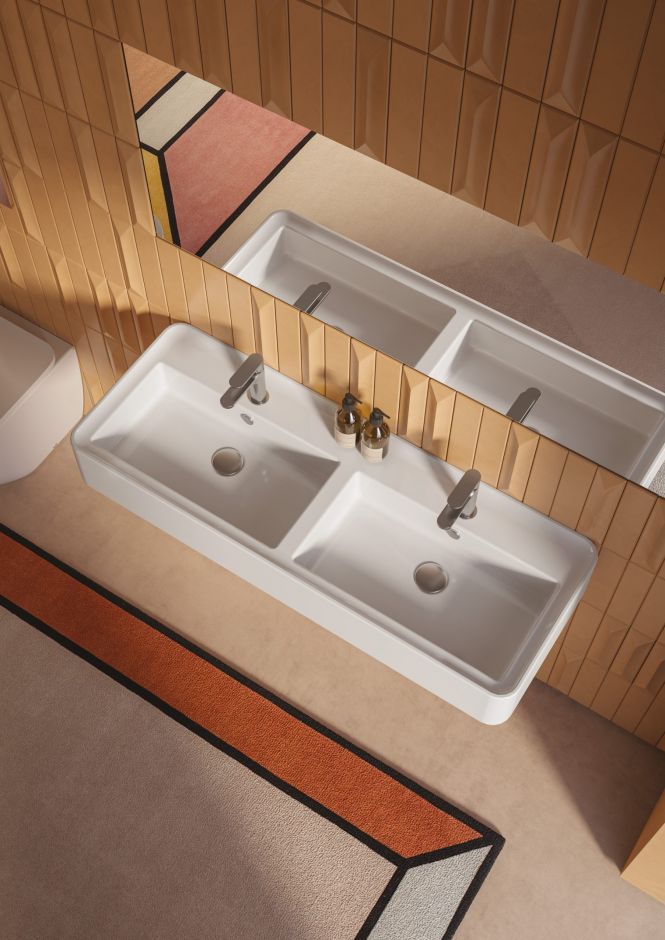 Прямоугольная раковина Artceram Rodolfo ROL006 120x45 см ФОТО