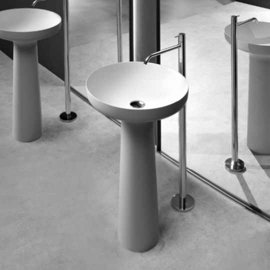 Напольная раковина Antonio Lupi Ago Ago85 50х50 схема 5