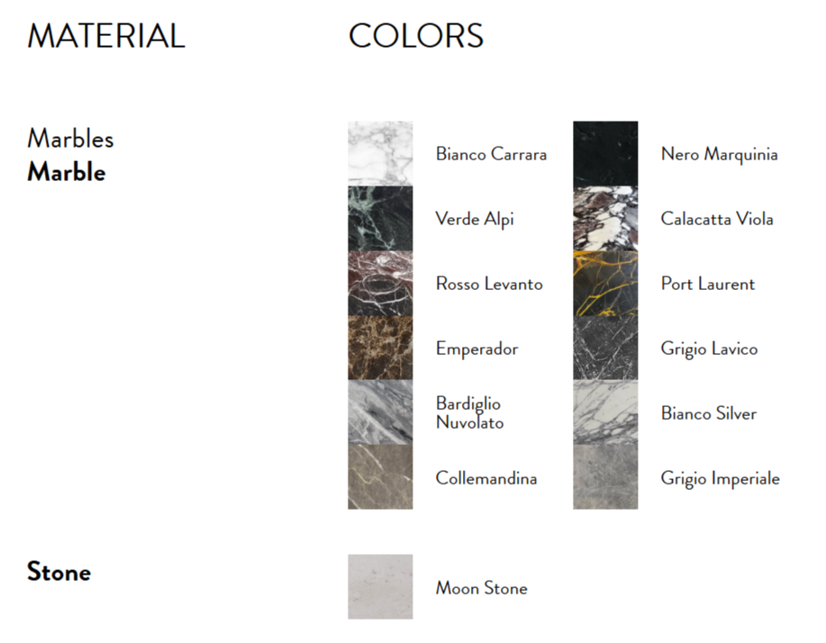 Раковина напольная из камня Antonio Lupi Nabatei NABT4085 40х40 см ФОТО