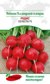 Редис СЕЛЕСТА F1, 0.5 г, Премиум Сидс