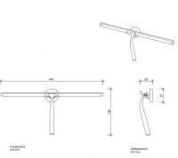 Скребок для душевой Decor Walther Quick XL 08428 схема 2