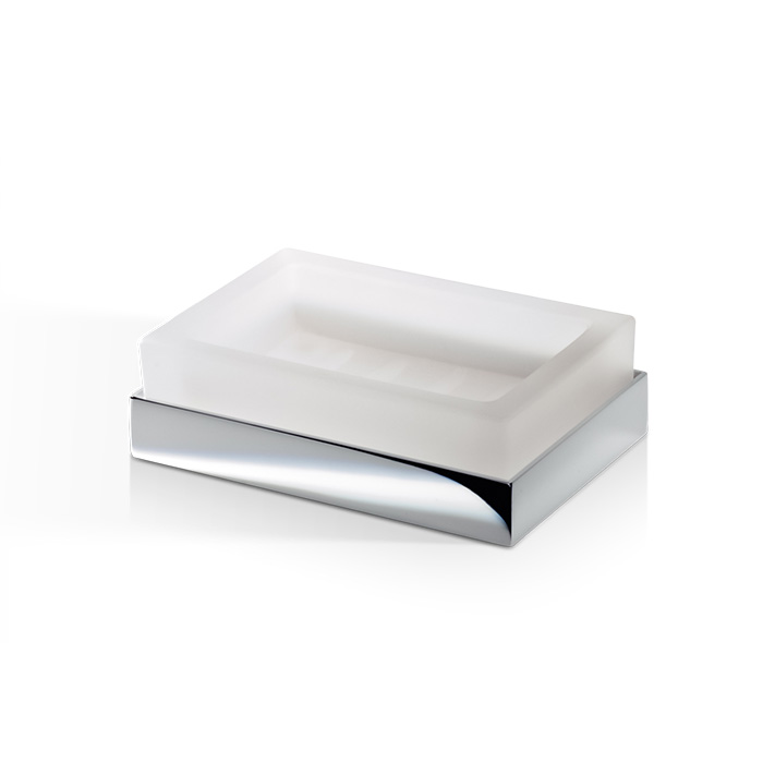 Мыльница прямоугольная для ванной комнаты Decor Walther Corner 05626 13х9 ФОТО