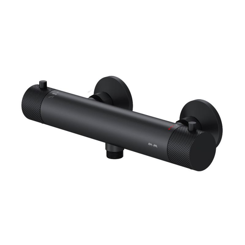 Смеситель для душа с термостатом AM.PM Libre черный, F6040022