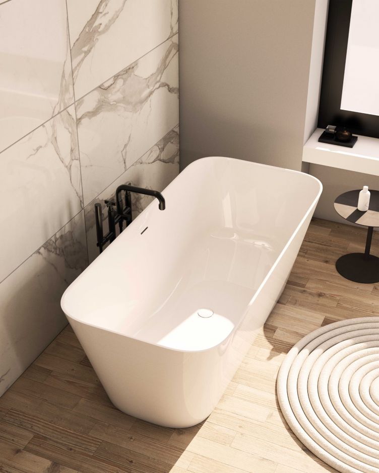 Прямоугольная Ванна Globo Candela KOIB123 170x80 см ФОТО