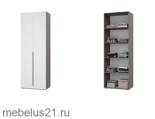 Шкаф 2-х дверный бельевой Харди Х22