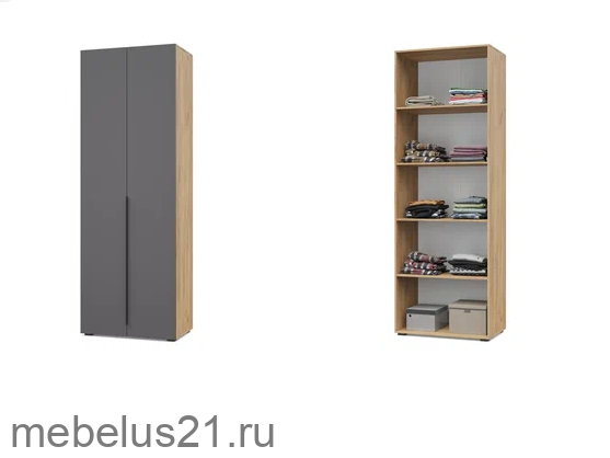 Шкаф 2-х дверный бельевой Харди Х22