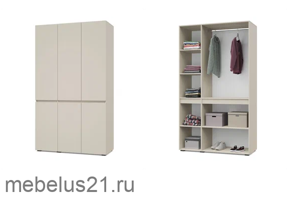 Шкаф 3-х дверный Тифани Т31