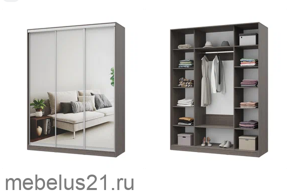 Шкаф купе с зеркалами 180 Роланд