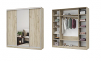 Шкаф купе с зеркалом 220 Роланд