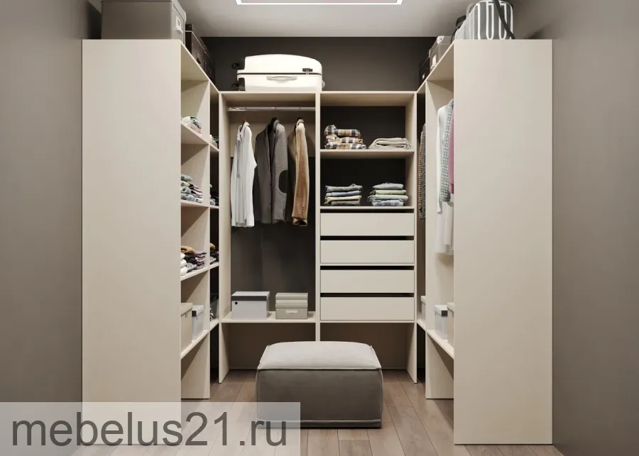 Стеллаж 800 со штангой