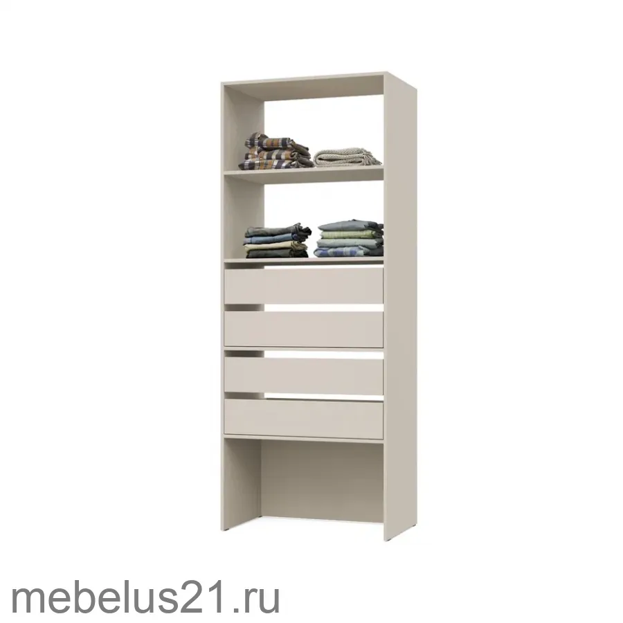 Модуль с 2 ящиками 800