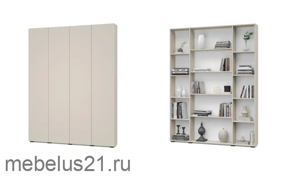 Шкаф 4-х дверный И41