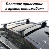 Багажник на крышу Changan UNI-V (2021-...), ЕД, черные крыловидные дуги