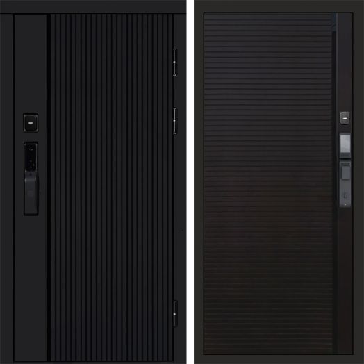 Входная дверь ВДК Урбан Блэк с электронным замком - Porte black