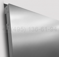 Кассеты фасадные облицовочные из AISI нитрид титана цвет Серебристый