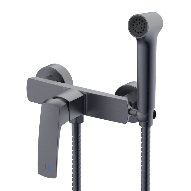 Гигиенический душ Azario Conda со смесителем, графит AZ-K2511GR