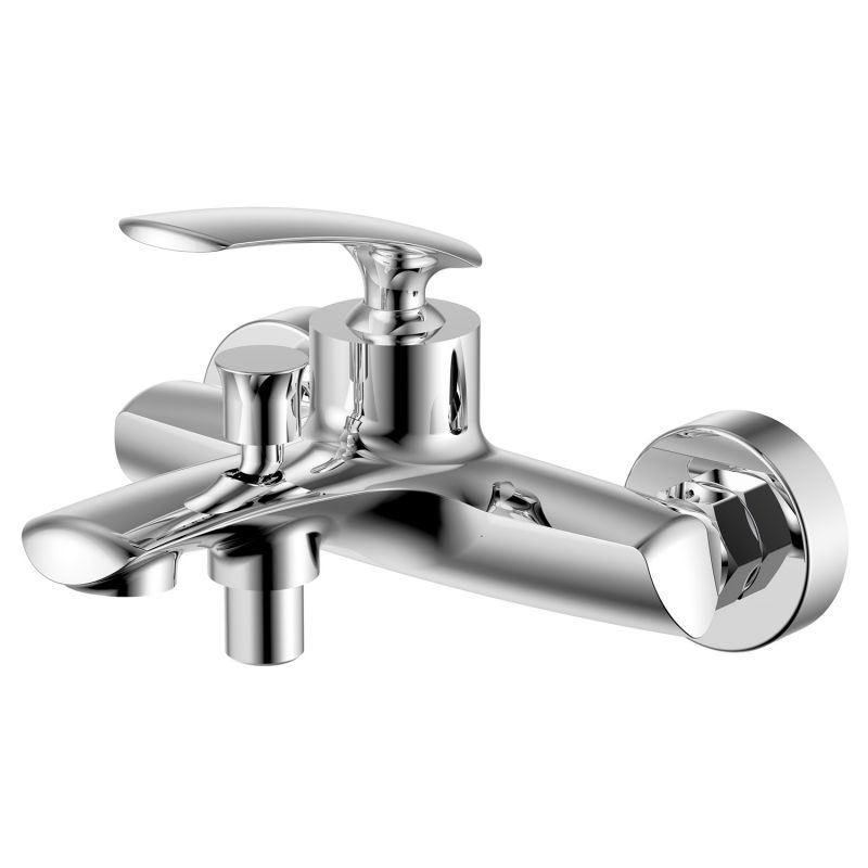Смеситель для ванны и душа Azario REULEAUX с ручным душем, хром AZ-VWF238296C