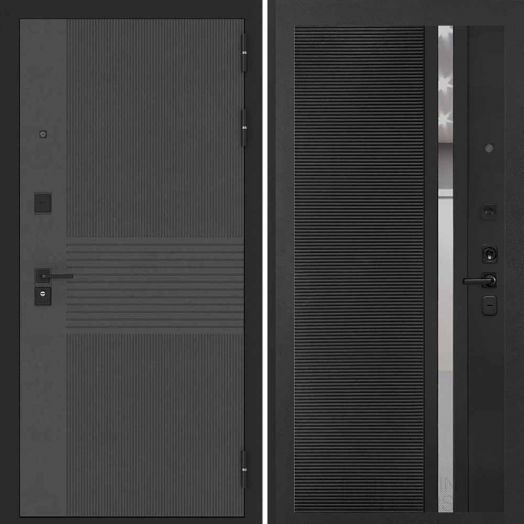 Входная дверь Бункер БН 05 - 31 Черный кварц