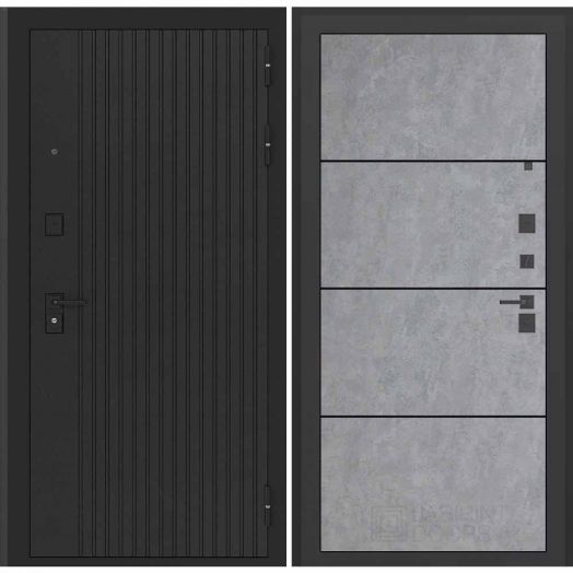 Входная дверь Бункер БН 06 - 25 Бетон светлый