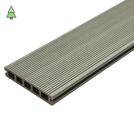 Террасная доска из ДПК 148*25*3000 мм CM Decking Urban цвет: Смок Грей