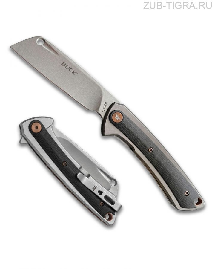 Нож BUCK HiLine сталь D2, рукоять G10/Aluminium