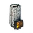 Печь Grill’D Cometa Vega 240 Short Max Stone с натуральной каменной облицовкой фронтальный вид