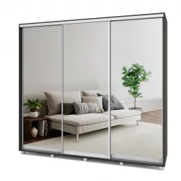 Мартин М643 Шкаф-купе 3-х дв. (ш2400*г600*в2200мм) Венге