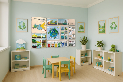 Дидактическая панель Экология