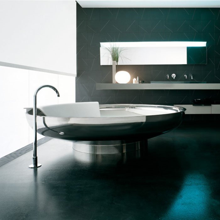 Изображение Круглая отдельностоящая ванна Agape Ufo AVAS0906A 204x204 см