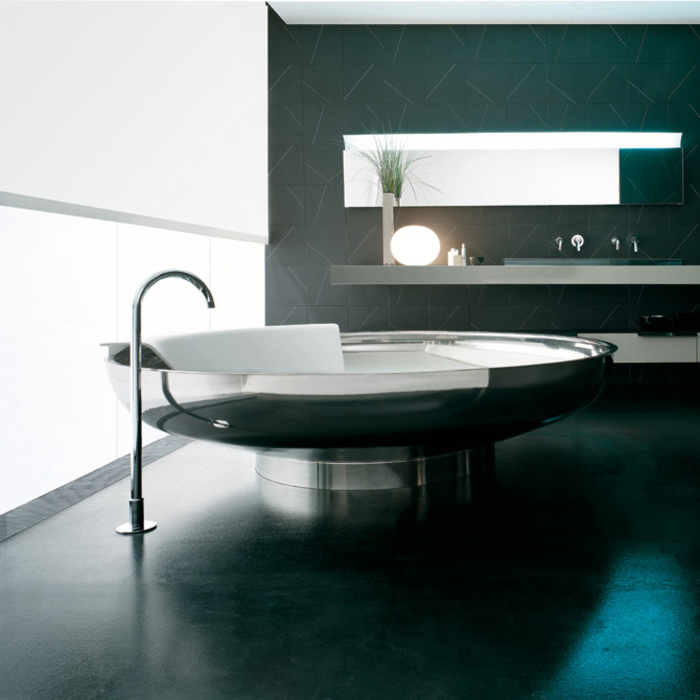 Изображение Круглая отдельностоящая ванна Agape Ufo AVAS0906DA 204x204 см