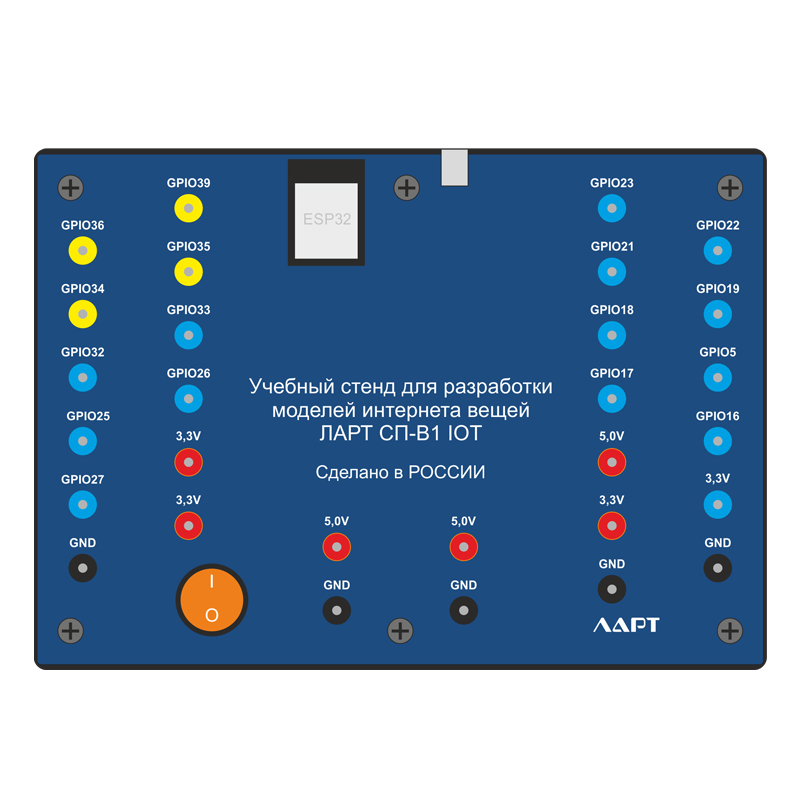 Учебный стенд для изучения технологии интернета вещей, машинного обучения и искусственного интеллекта ЛАРТ СП-В1 IOT