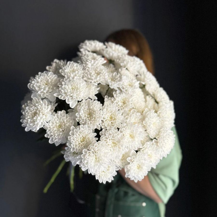 Букет "Алтай"/хризантема кустовая-9 шт.