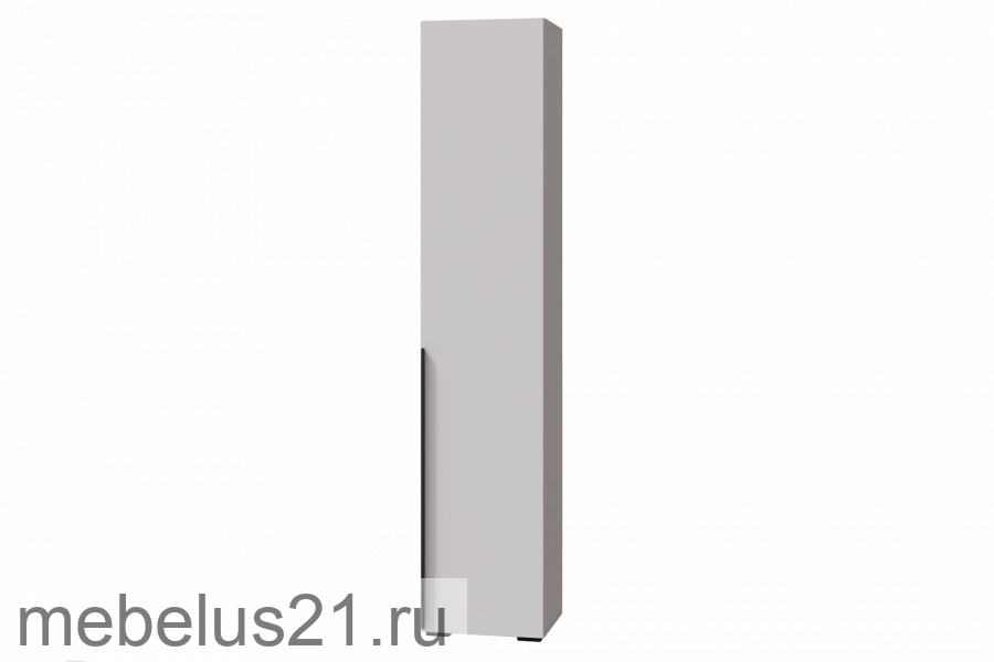 Шкаф 1 дв. для платья и белья Кашемир