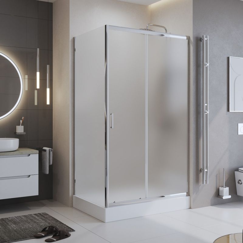 Душевой уголок BelBagno UNO-195-AH-1-160/90-P-Cr