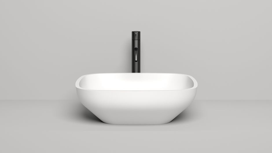 Белая раковина Salini Gloria 308 в ванную 50x45 см 1102208M ФОТО