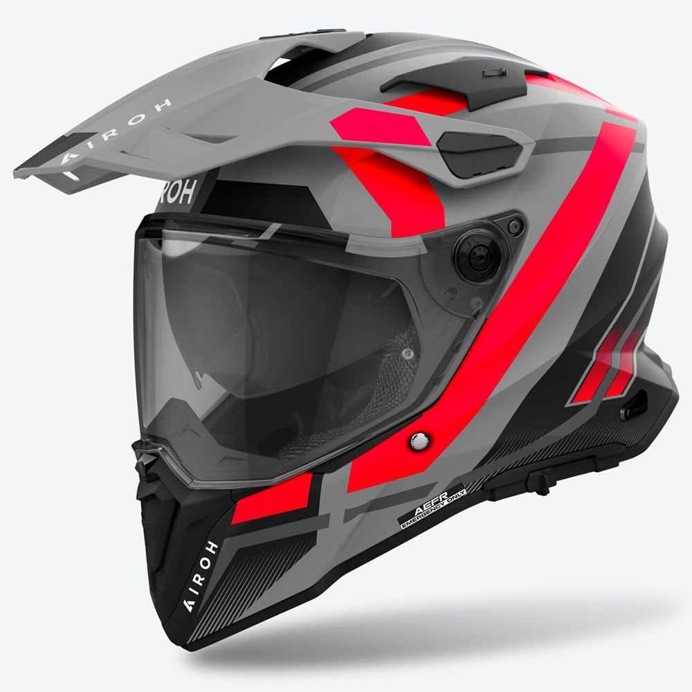 Airoh Commander 2 Mavick Orange Matt шлем для приключений и мототуризма