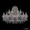 Люстра Хрустальная BOHЕMIA IVЕLЕ CRYSTAL 1403/16+8/360 G Золото, Стекло / Богемия Ивеле Кристалл