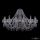 Люстра Хрустальная BOHЕMIА IVЕLЕ CRYSTAL 1403/16/400 NI Никель, Стекло / Богемия Ивеле Кристалл