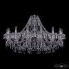 Люстра Хрустальная BOHЕMIА IVЕLЕ CRYSTAL 1403/16/400 NI Никель, Стекло / Богемия Ивеле Кристалл
